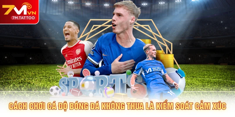 Cách chơi cá độ bóng đá không thua là kiểm soát cảm xúc