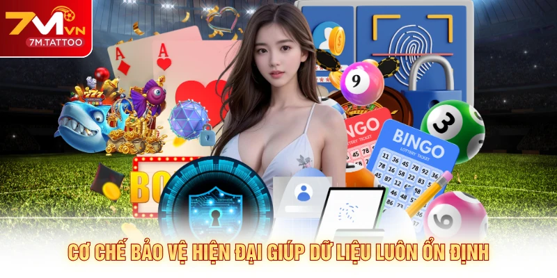 Cơ chế bảo vệ hiện đại giúp dữ liệu luôn ổn định