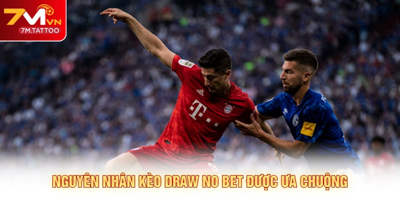 Nguyên nhân kèo draw no bet được ưa chuộng