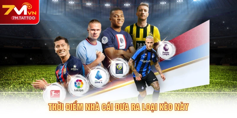 Thời điểm nhà cái đưa ra loại kèo này